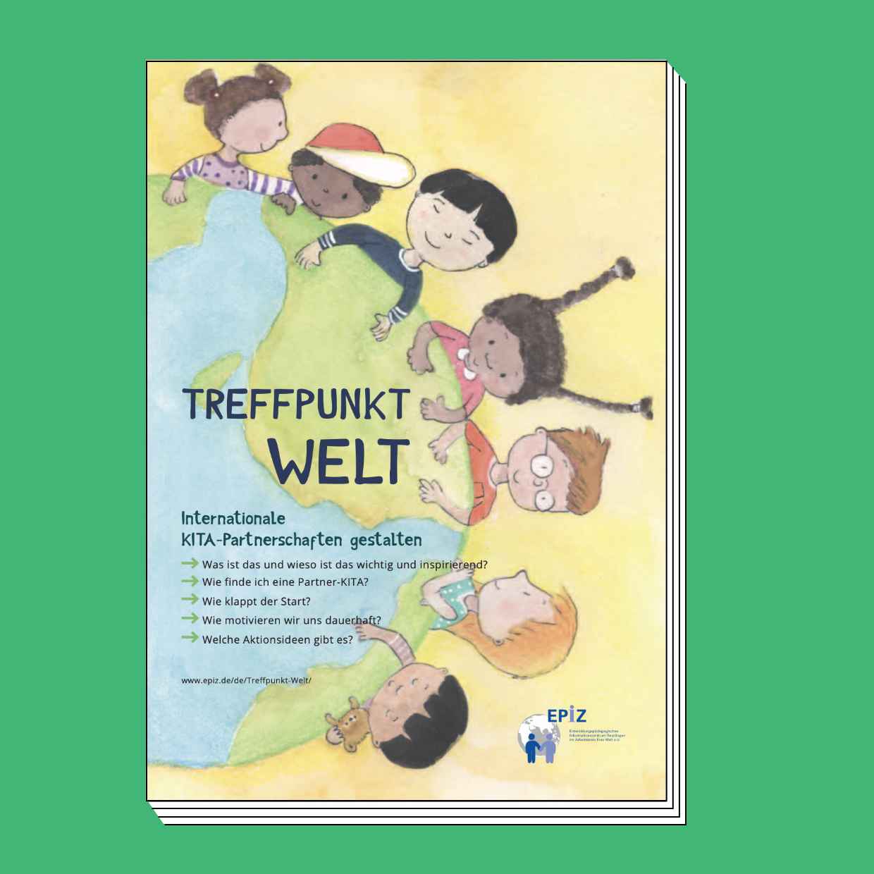 Cover der Broschüre "Treffpunkt Welt"